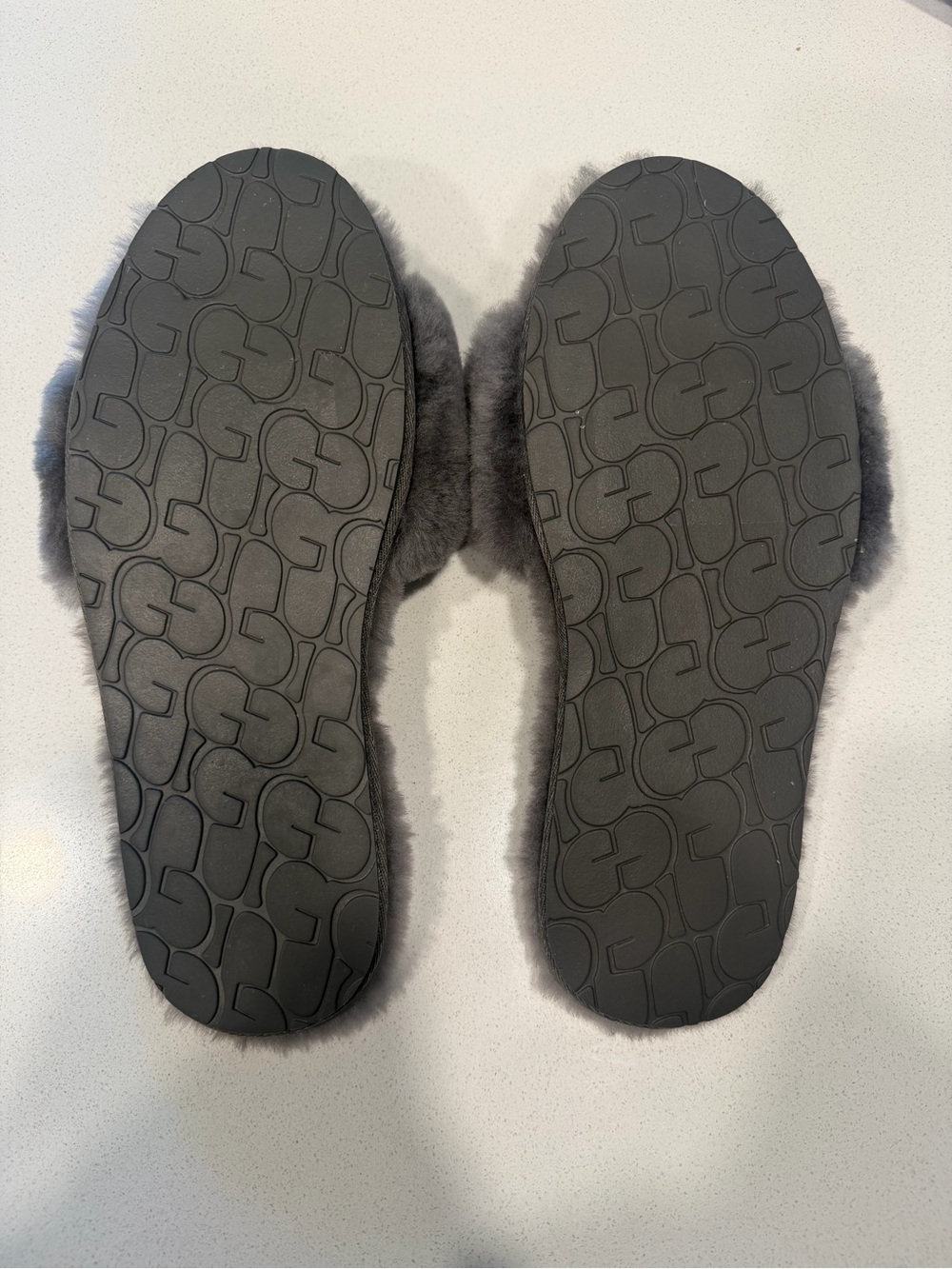 UGG Women's Fluff Slide Slippers - Picture 2 of 4